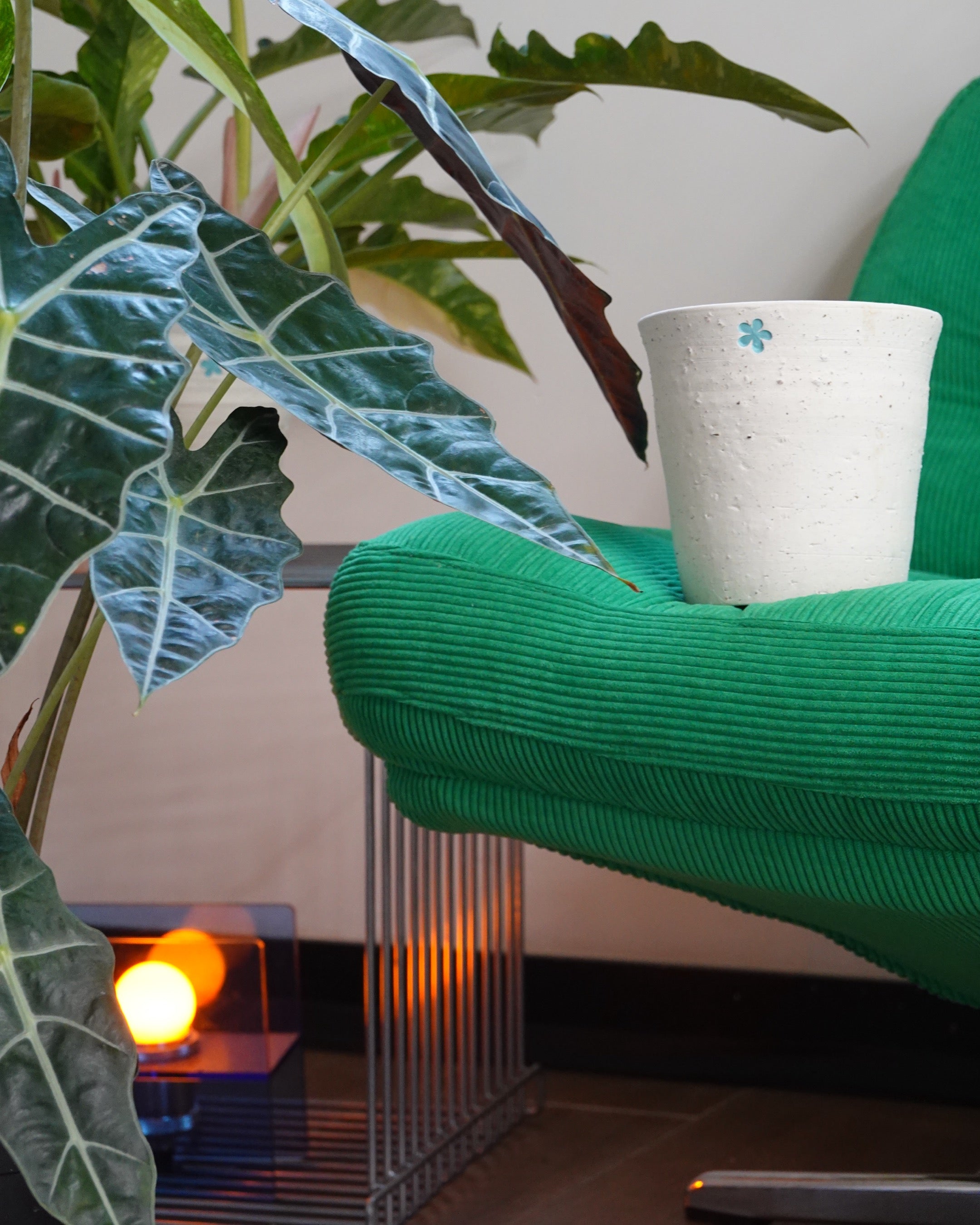 wildhabitat x The Kilnery designer pot