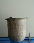 Handmade ceramic planter pot for tropical houseplants